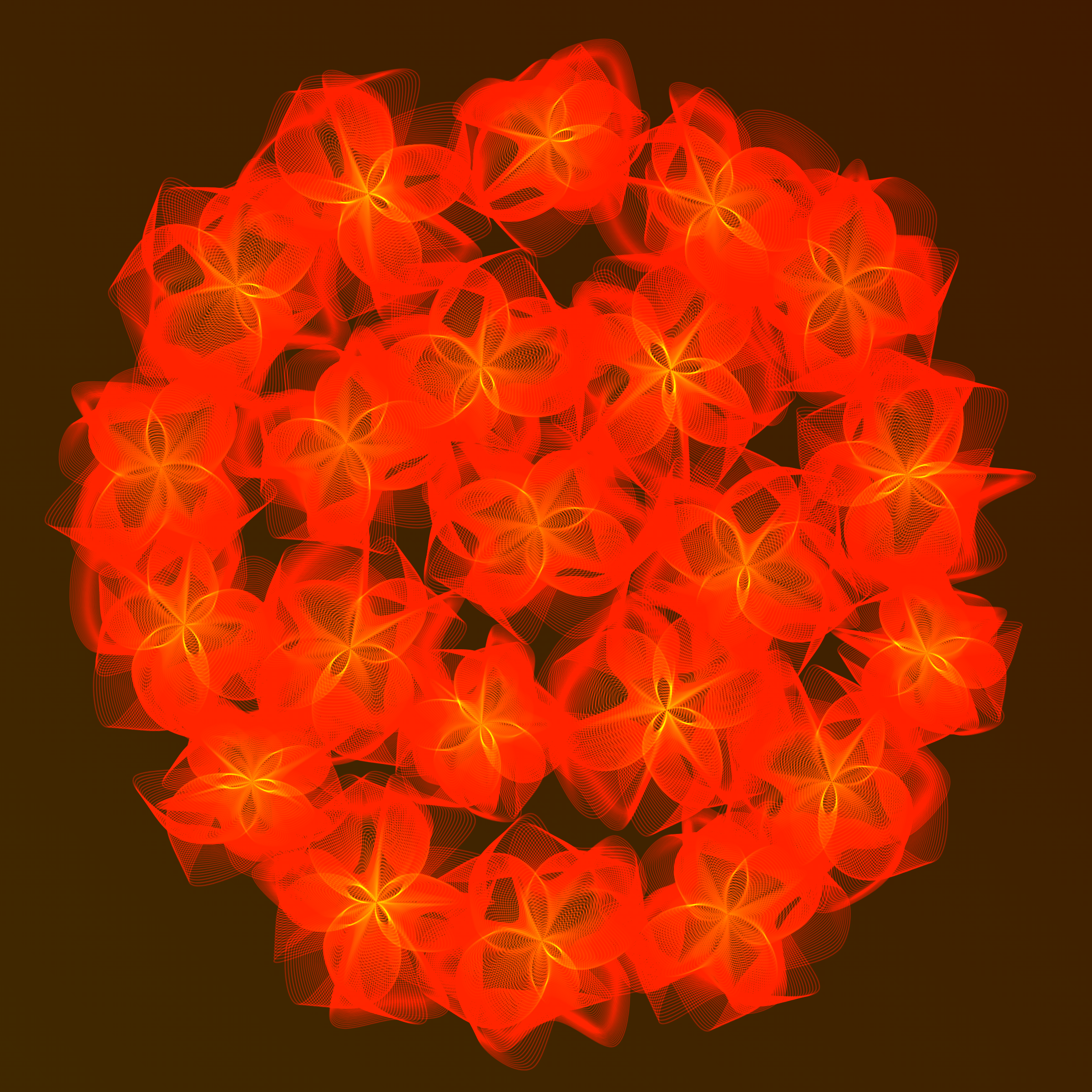 art_blocks art Flowers #204