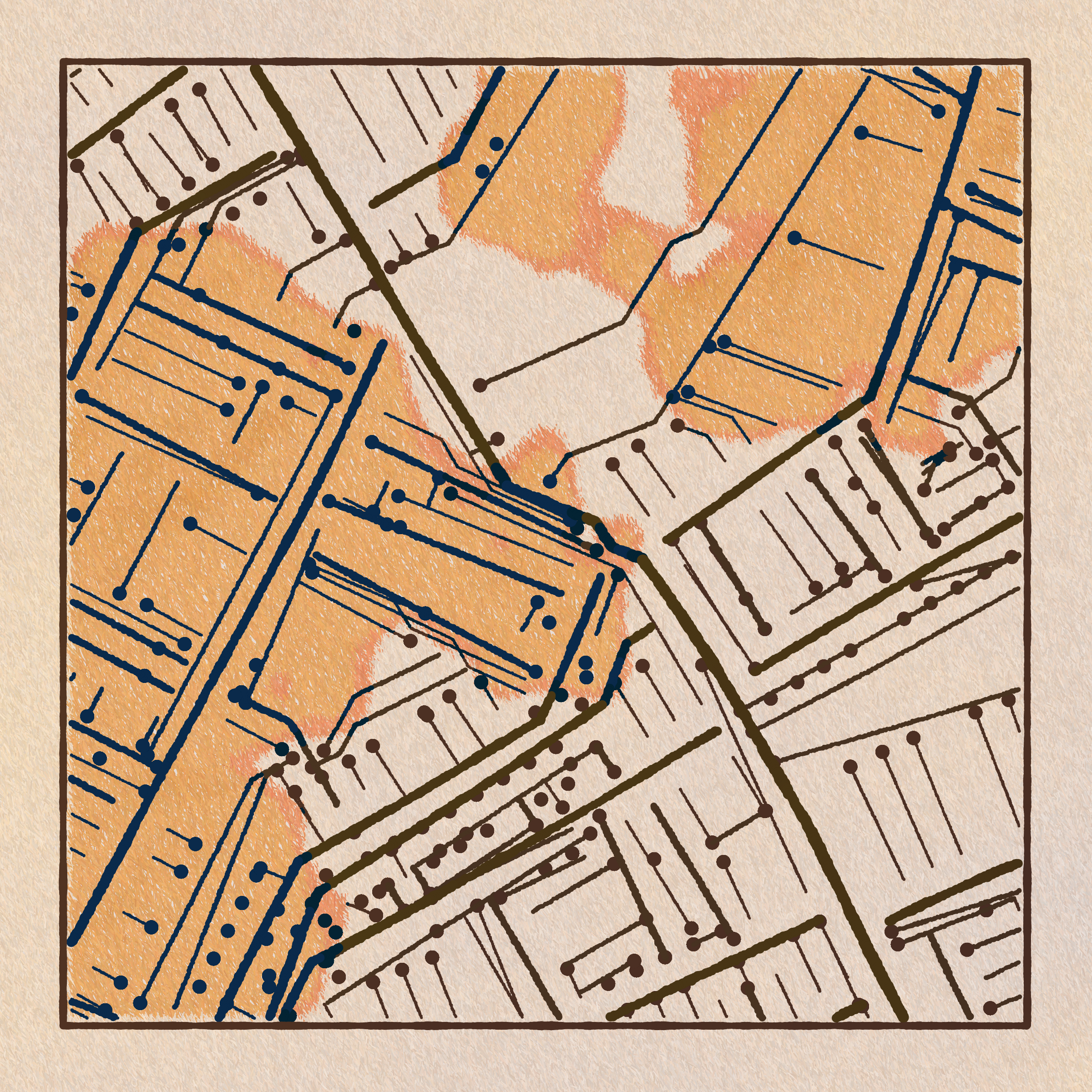 art_blocks art Maps of Nothing #82