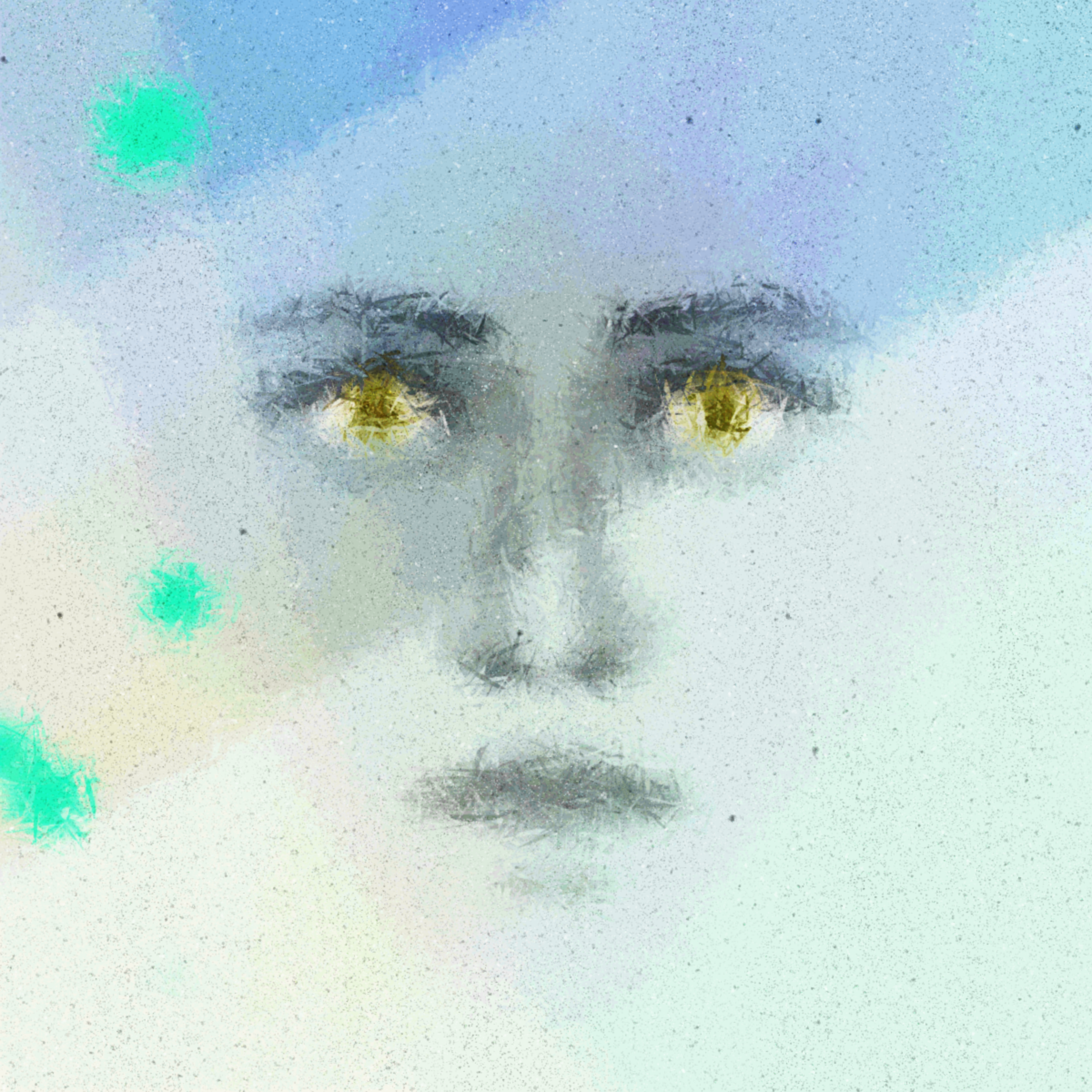 art_blocks art GHOST IN THE CODE #116