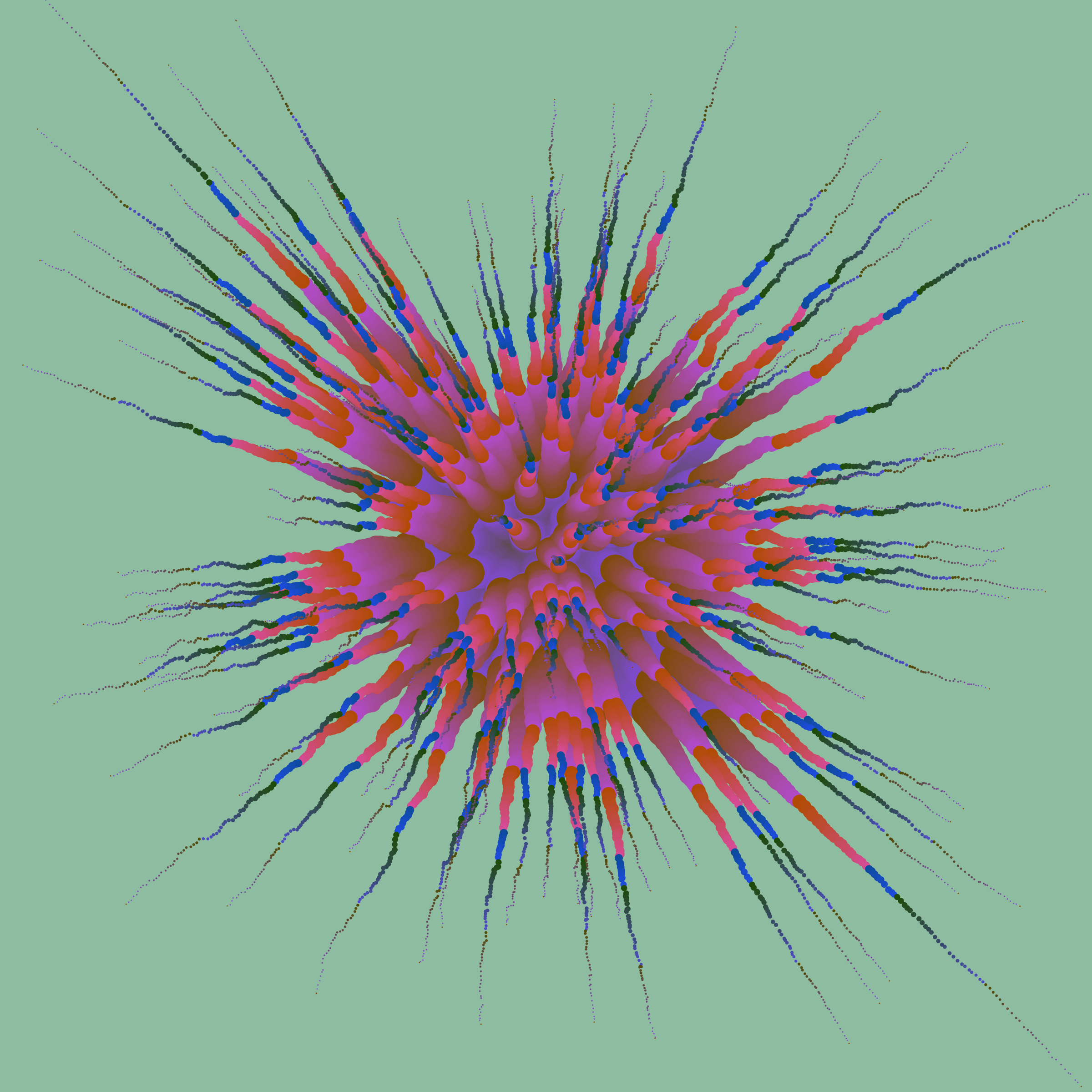 art_blocks art Star Flower #890