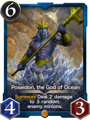 crypto_spells card poseidon, the God of Ocean 115250067