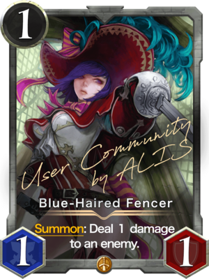 crypto_spells card Blue-Haired Fencer 116700036