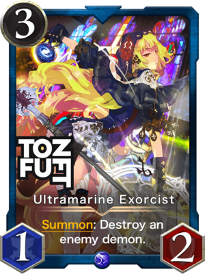crypto_spells card Ultramarine Exorcist 135901820