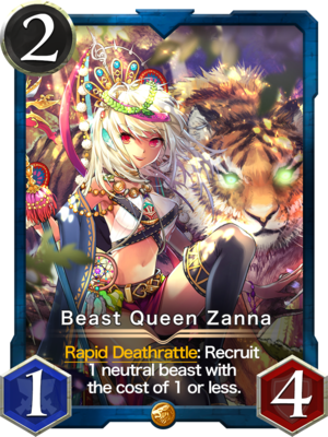 crypto_spells card Beast Queen Zanna 139350282
