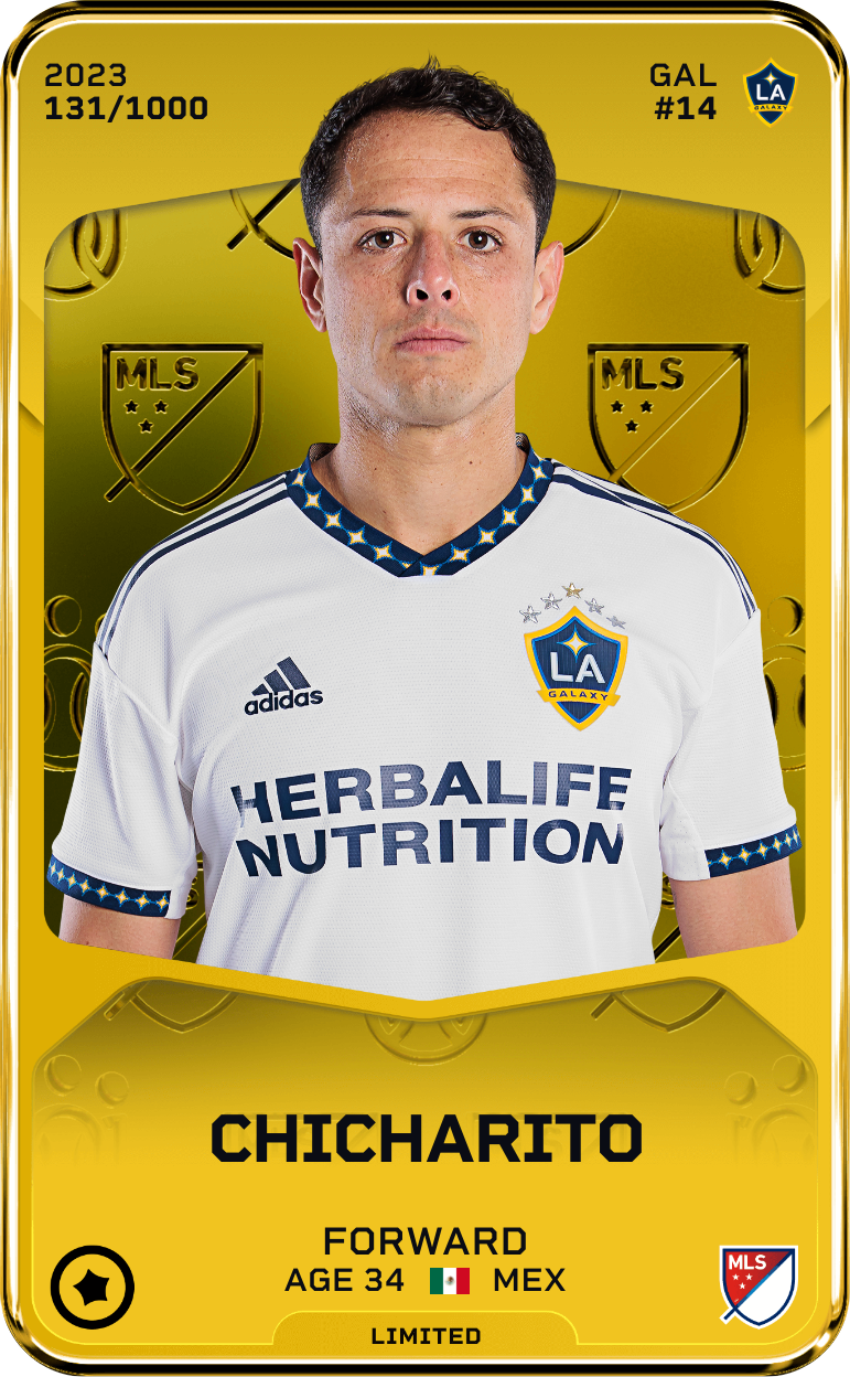 sorare card Chicharito 2023-24 • Limited 131/1000